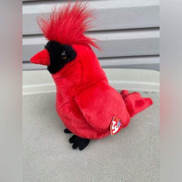 TY Beanie Buddies Collection. The Cardinal Bird - 2001 - Picture 3 of 10